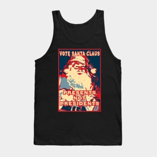 Vote Santa Claus Tank Top